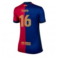 Barcelona Fermin Lopez #16 Kotipaita Naiset 2024-25 Lyhythihainen